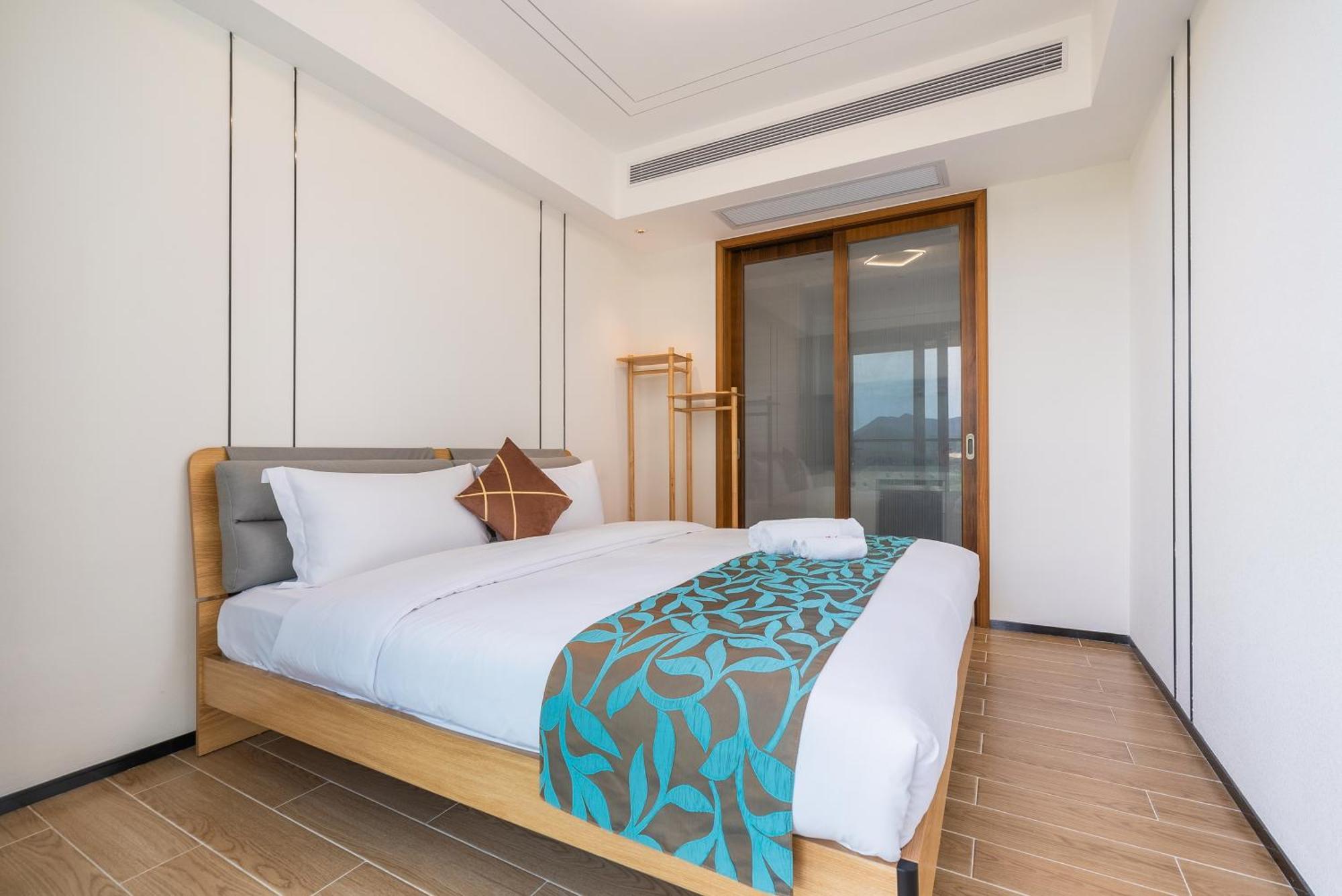 Puhai Sea View Apt By Hailan Tour At Sanya Yazhou Bay#Only 100 Meters To Beach And Sea Swimming Area Exterior foto